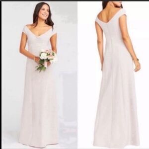 Show Me Your Mumu Zurich Front Gown Vintage Rose S